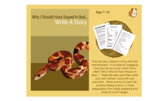 Write A Story Called 'Why I Should Have Stayed In Bed' (7-11 years)