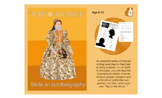 Write An Autobiography About 'A Day In Your Life...' (9-13 years)