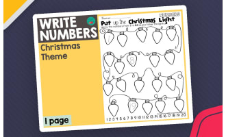 Write Numbers 1-20