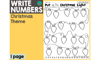 Write Numbers 1-20
