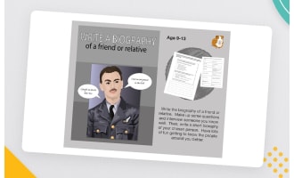 Write The Biography Of A Friend Or Relative (9-13 years)