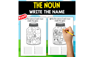 WRITE THE NOUN | 8 PAGES | EXERCISES
