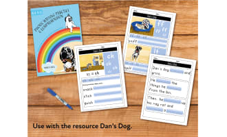 Writing And Comprehension Practice: Dan’s Dog (4-8 years)