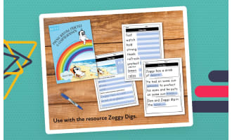 Writing And Comprehension Practice: Zoggy Digs (4-8 years)