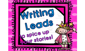 Writing Leads Poster Pack