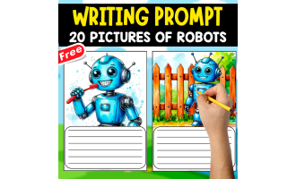 WRITING PROMPT | 20 PICTURES OF "A ROBOT"