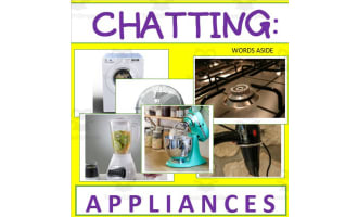 Writing Prompt & Discussion Flashcards: Appliances Devices Pack