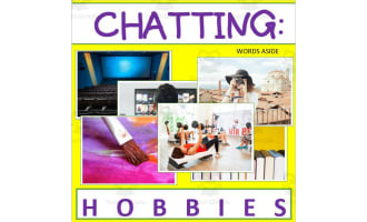 Writing Prompt & Discussion Flashcards: Appliances Hobbies Pack