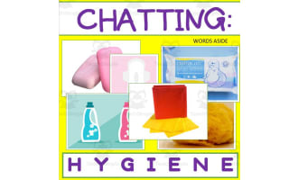 Writing Prompt & Discussion Flashcards: Appliances Hygiene Pack