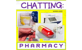 Writing Prompt & Discussion Flashcards: Pharmacy Pack