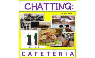 Writing Prompt + Discussion Flashcards: Coffee Shop Pack