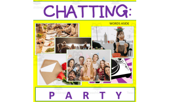 Writing Prompt + Discussion Flashcards: Party Pack