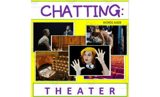 Writing Prompt + Discussion Flashcards: Theater Pack