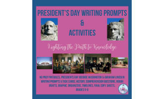 Writing Prompts and Activities: President's Day