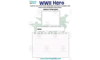 WWII Hero Activity