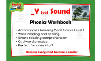 Y (ee) Suffix: Phonics Workbook Reading Made Simple
