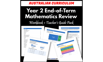 Year 2 End-of-Term Mathematics Review Pack | Australian Curriculum