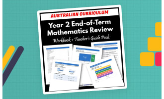 Year 2 End-of-Term Mathematics Review Pack | Australian Curriculum