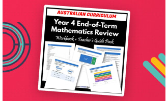 Year 4 End-of-Term Mathematics Review Pack | Australian Curriculum