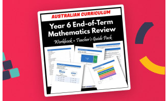 Year 6 End-of-Term Mathematics Review Pack | Australian Curriculum