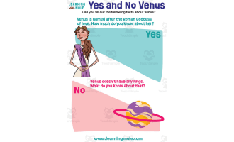 Yes and No Venus Activity