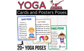 Yoga Cards and Posters: A Fun and Strength and Balance!