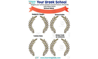 Your Greek School Activity
