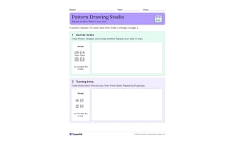 Zentangle Designs for Kids – Grades 2–4 Patterns