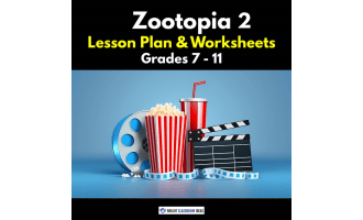 'Zootopia 2' Lesson Plan & Worksheets | Grades 7 - 11