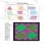 2D Shapes Color by Number Activity (UK)