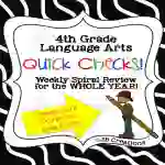 4th Grade Language Arts Weekly Review