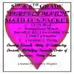 5th + 6th Grade Valentine Math Packet