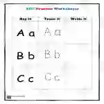 ABC Practice Worksheets