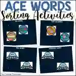 ACE Word Family Sorting Activities