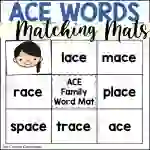 ACE Words Matching Mats