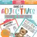 Adjectives: Practice & Craftivity