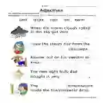 Adjectives Temperature Worksheet