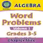 Algebra: Word Problems Vol. 1 Gr. 3-5