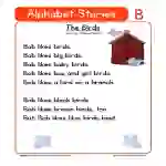 Alphabet Stories Letter B Reading Comprehension Worksheet