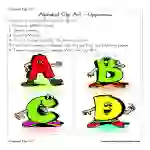 Alphabet Uppercase Letters Clip Art