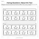 Asking Questions about a Text Worksheet