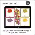 Autumn Leaf Sorting, Google Slide
