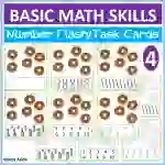 Basic Math Skills | Number Flash Task Cards 4