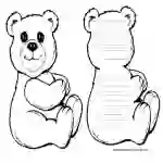 Bear Shape Book Activity