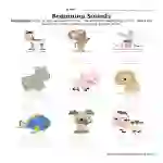 Beginning Sounds Worksheet - Animal
