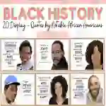 Black History Month Bulletin Board, Black History Month Posters ...