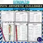 Bonanza! Math Arithmetic Challenges for Older Kids