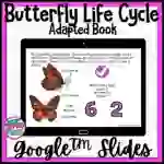 Butterfly Life Cycle Adapted Book / Google Slides