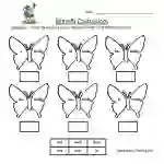 Butterfly Would Contractions Worksheet