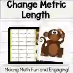 Change - Convert - Metric Length Digital Self-Checking Math Activity 2